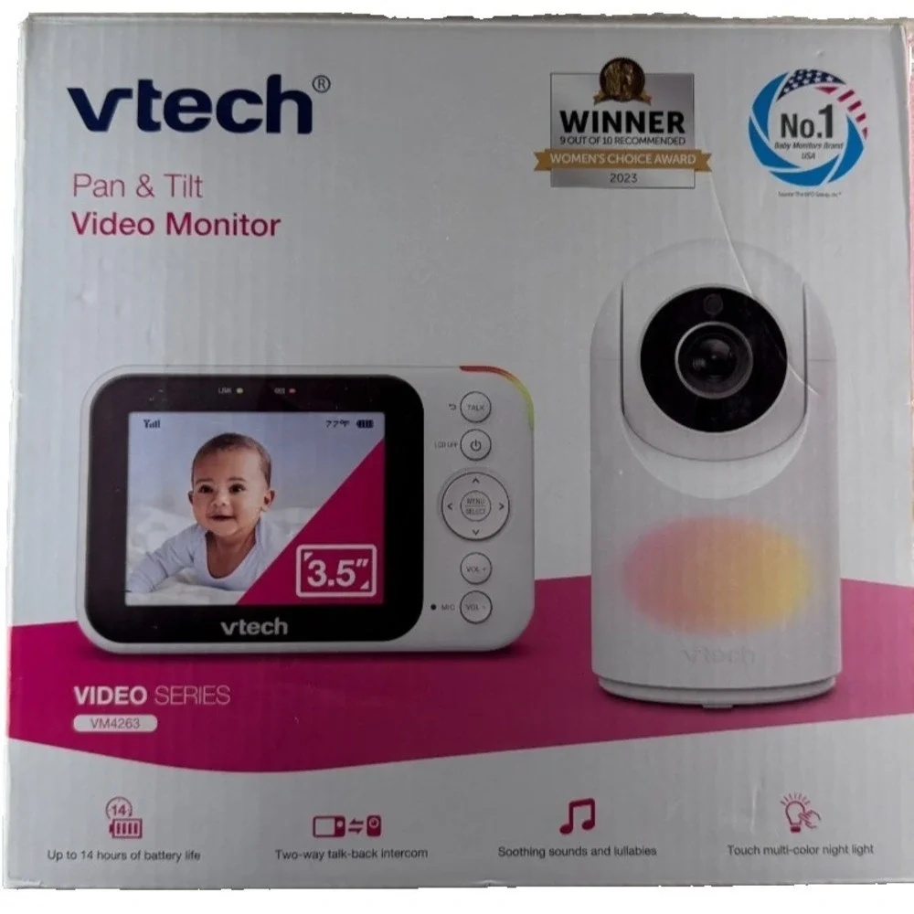 Vtech Pan & Tilt Video Monitor & Camera 3.5